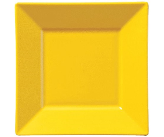 Daiwa スクエア皿 中 イエロー SS-2-Y 1個(ご注文単位1個)【直送品】