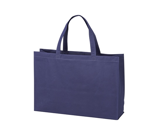 アズワン 不織布バッグ 角底中横 紺 1箱(100枚入) LC0400AD00 1箱(ご注文単位1箱)【直送品】