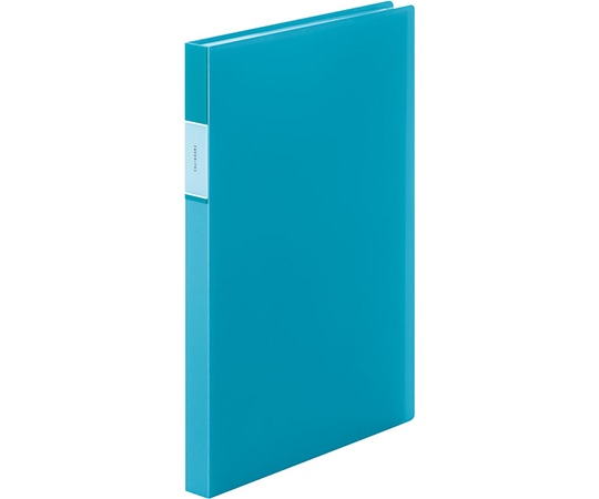 キングジム FV クリアーファイル(透明) 40P 水色 FV166TW 1冊(ご注文単位1冊)【直送品】