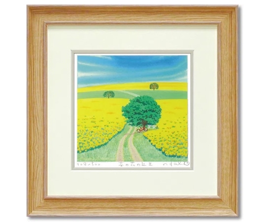 ユーパワー くりのき はるみ｢菜の花の丘3｣ KH-10116 1個（ご注文単位1個）【直送品】