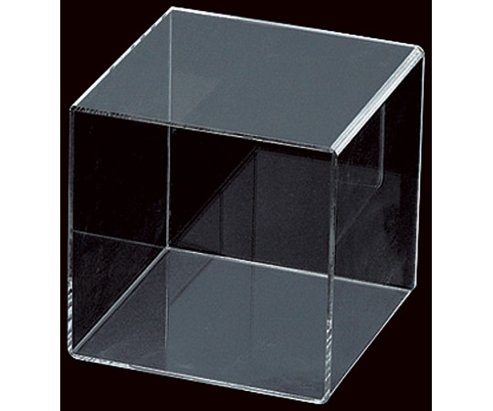 アズワン アクリル5面ボックス 25cm角 61-810-24-4 1個（ご注文単位1個）【直送品】