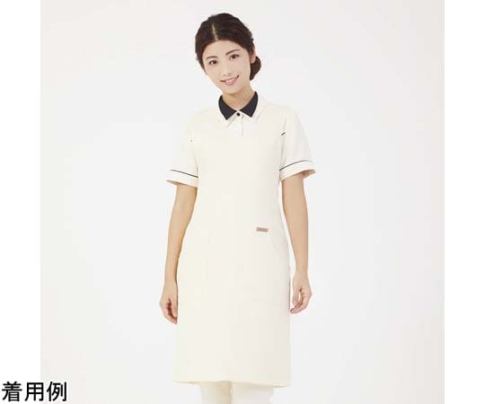 CML LDLVネックエプロン クリーム T100370 1着（ご注文単位1着）【直送品】