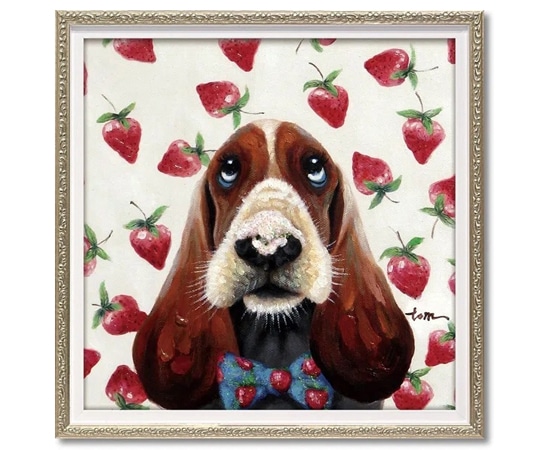 ユーパワー オイル ペイント アート｢いちご博士(Sサイズ)｣ OP-07051 1個（ご注文単位1個）【直送品】