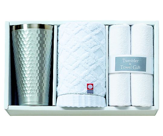 アズワン タンブラー&タオルセット TBR-038 1セット（ご注文単位1セット）【直送品】