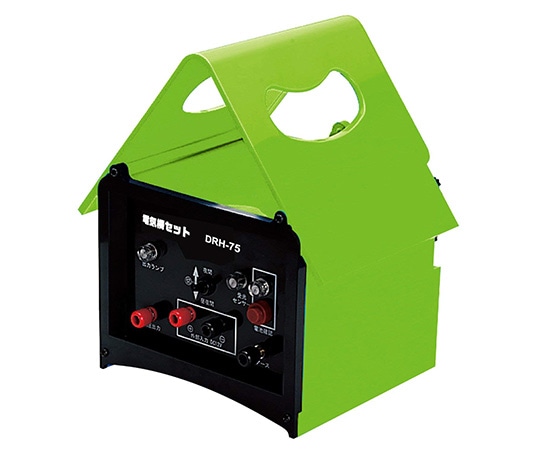 ナカトミ 電気柵 100m×2段張りセット DRH-75 1セット(ご注文単位1セット)【直送品】