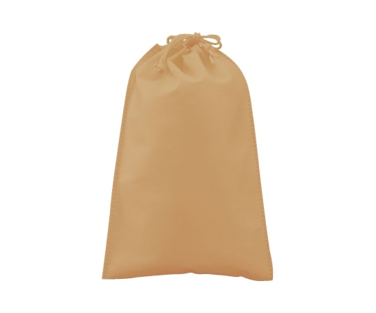 三和 不織布巾着(小) 200枚入 モカ SW1726014-15 1箱（ご注文単位1箱）【直送品】