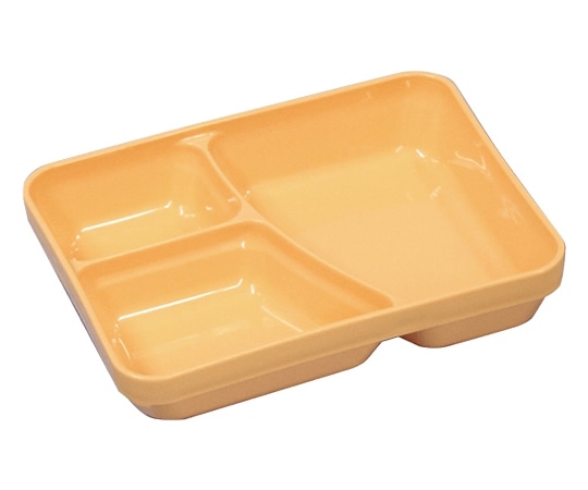 Daiwa 3ツ仕切り副食容器 本体 蓋セット オレンジ SF-32016 1個(ご注文単位1個)【直送品】