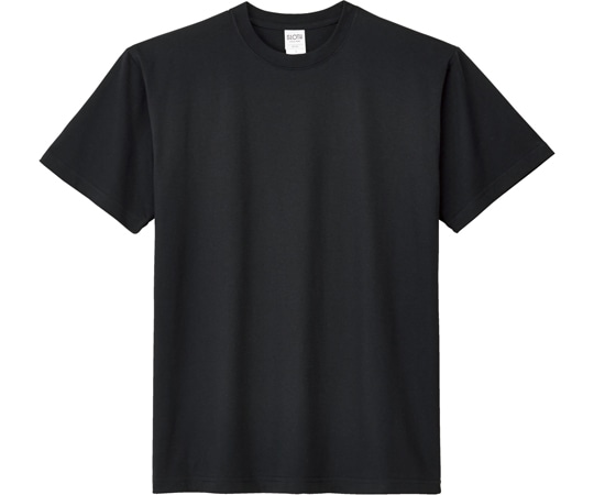 ボンマックス コットンポリTシャツ(ペットボトルリサイクル) ブラック L MST1101 1枚（ご注文単位1枚）【直送品】