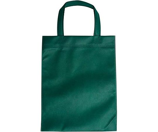 三和 不織布A4手提げバッグ ダークグリーン 10枚 KAW2735-38 1パック(ご注文単位1パック)【直送品】