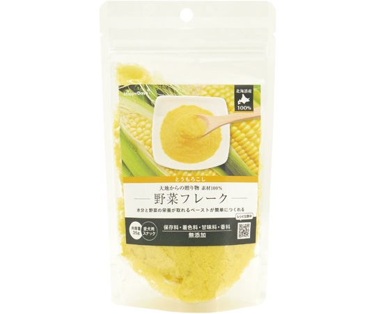 ペットプロジャパン HappyDays 大地からの贈り物 素材100%野菜フレーク とうもろこし 35g  1個（ご注文単位1個）【直送品】