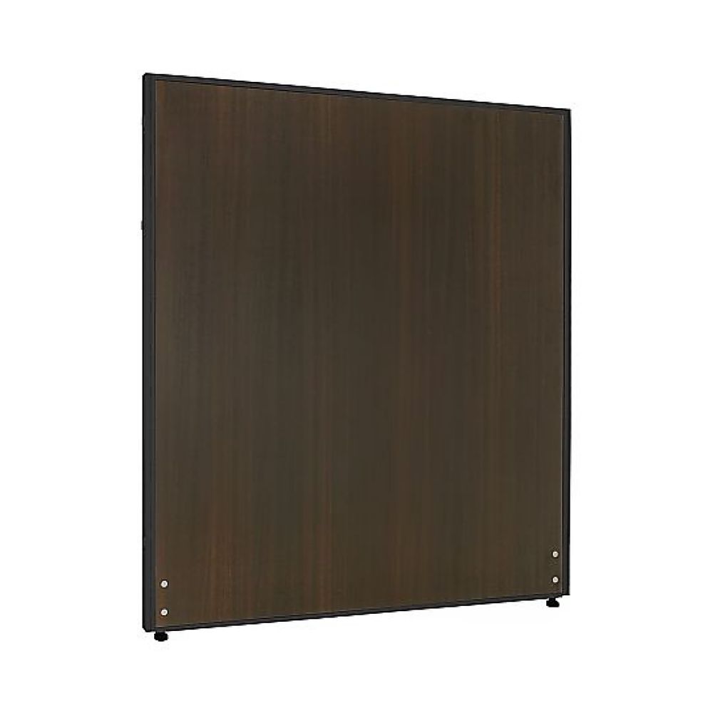 カグクロ 木目調ローパーテーション(BK)ダークブラウン H1200×W1000mm PW1012-B-DB 1台(ご注文単位1台)【直送品】