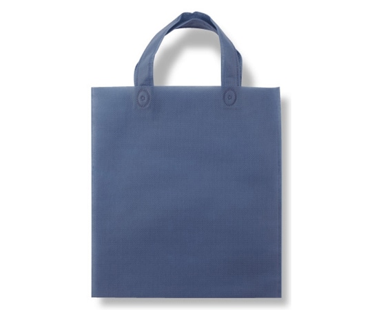 三和 不織布ミニ手提げバッグ 200枚入 アッシュブルー SW252528-12 1箱（ご注文単位1箱）【直送品】