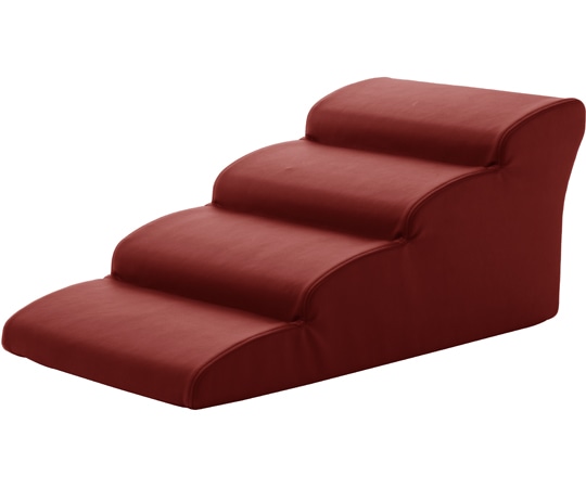 セルタン ドッグステップ PVCレッド 4段 A387a-596RED/602BK 1個（ご注文単位1個）【直送品】