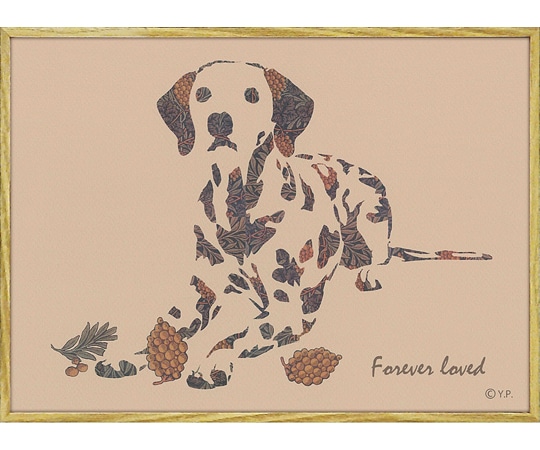 ユーパワー アニマルシルエット アート｢ポインターM｣ YP-03542 1個（ご注文単位1個）【直送品】