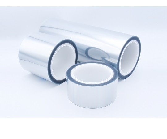 アズワン 高透明静電気除去テープ 微粘着タイプ 600mm×25m巻 1巻 (ご注文単位1巻)【直送品】