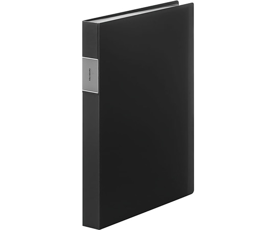 キングジム FV クリアーファイル(透明) 60P 黒 FV166-3T 1冊(ご注文単位1冊)【直送品】
