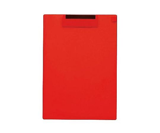 オープン工業 A4/E型 クリップボード(赤) EA762DA-207 1枚(ご注文単位1枚)【直送品】