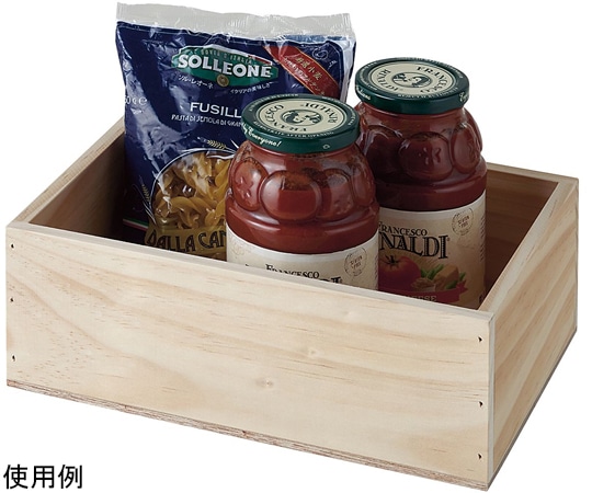 アズワン 木製ディスプレイボックス 28×20×10cm 無塗装 61-778-37-1 1台（ご注文単位1台）【直送品】