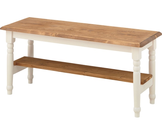 東谷 ミディ ベンチ ホワイト CFS-212 1個（ご注文単位1個）【直送品】