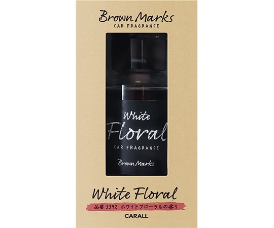 CARALL ブラウンマークスリキッド ホワイトフローラ 3392 1個（ご注文単位1個）【直送品】