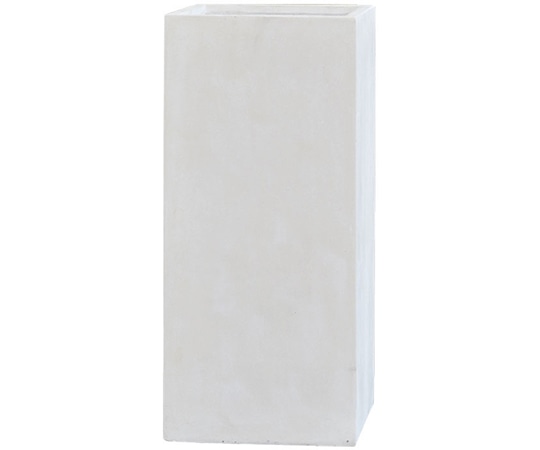 クレイ プランター TERRA-MENT Tall Cube 70(テラメント トールキューブ)W 910-108-101 1個(ご注文単位1個)【直送品】