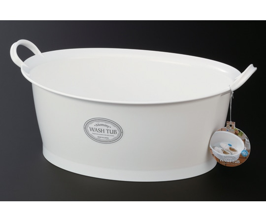 イノマタ化学 マミーウォッシュタブ 12L ホワイト #3113 1個(ご注文単位1個)【直送品】