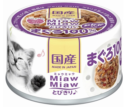 アイシア MiawMiawとびきり♪ おかか入りまぐろ 60g MT-4 1個（ご注文単位1個）【直送品】