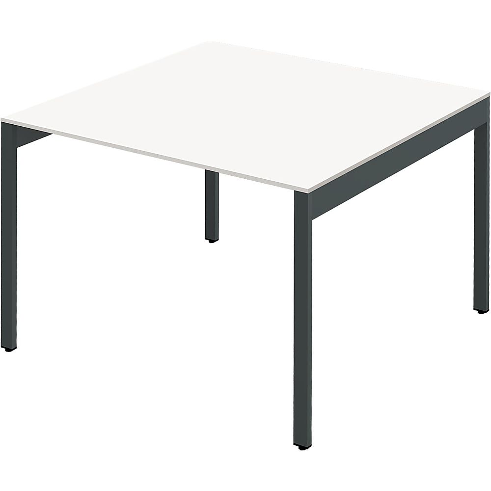 Y2K スリムフリーアドレスデスク1010 ホワイト 1個(ご注文単位1個)【直送品】