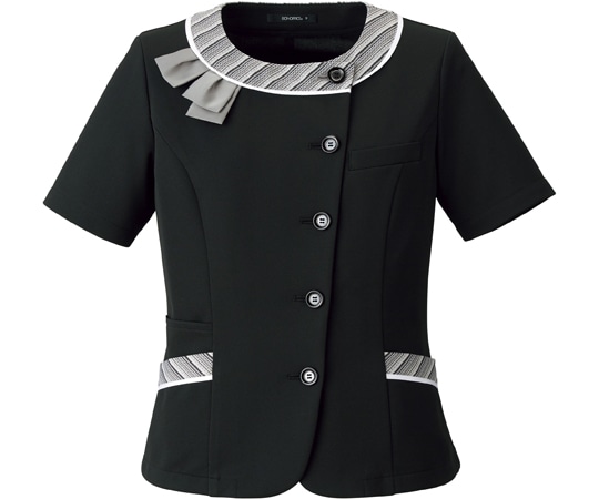 ボンマックス オーバーブラウス AJ0853 ブラック 19号  1枚（ご注文単位1枚）【直送品】