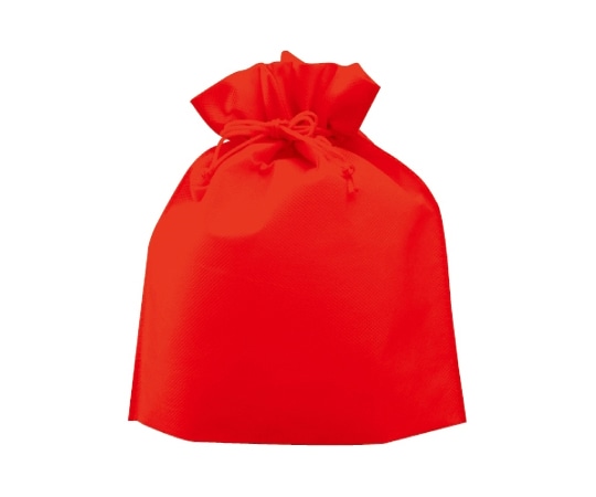 三和 不織布巾着 (大)イタリアンレッド 1ケース(1000枚入) SW2528-27 1ケース（ご注文単位1ケース）【直送品】