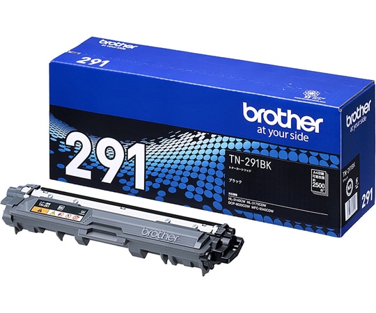 ブラザー トナーカートリッジ(ブラック) TN-291BK 1個(ご注文単位1個)【直送品】