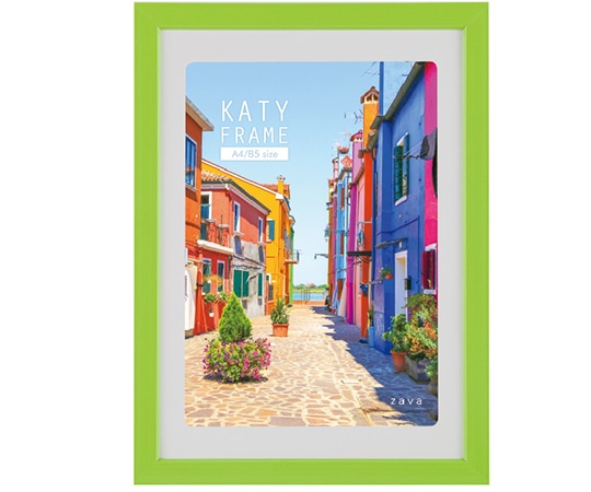 万丈 ケイティフレーム A4判 グリーン KT-A4-GR 1個(ご注文単位1個)【直送品】