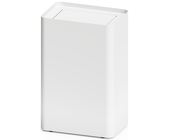 ミヅシマ工業 MSERIES屑入 ホワイト(回転蓋) 362-0212 1個(ご注文単位1個)【直送品】