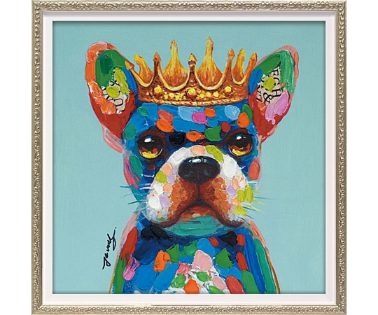 ユーパワー オイル ペイント アート｢ブルー キング(Sサイズ)｣ OP-07083 1個（ご注文単位1個）【直送品】