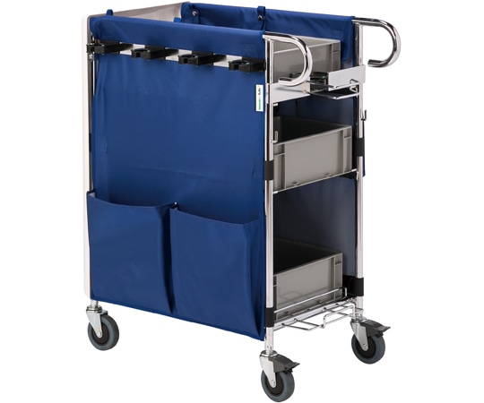 テラモト エアロカートΣロング(TioTio)ネイビーブルー DS-227-931-3 1台(ご注文単位1台)【直送品】