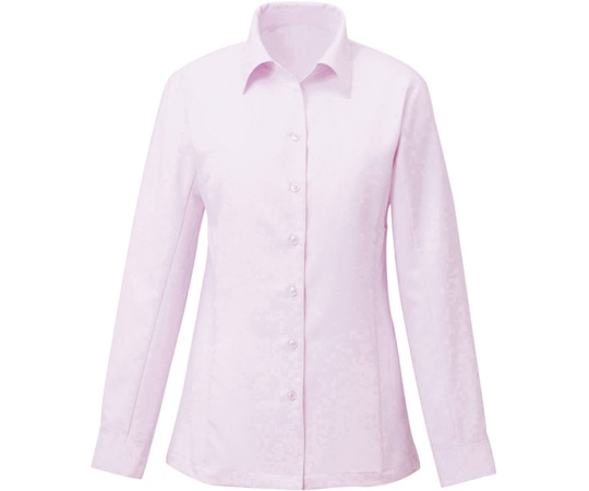 カーシーカシマ ENJOY 長袖ブラウス Softkarseystretch ピンク 19号 EWB385 1枚（ご注文単位1枚）【直送品】