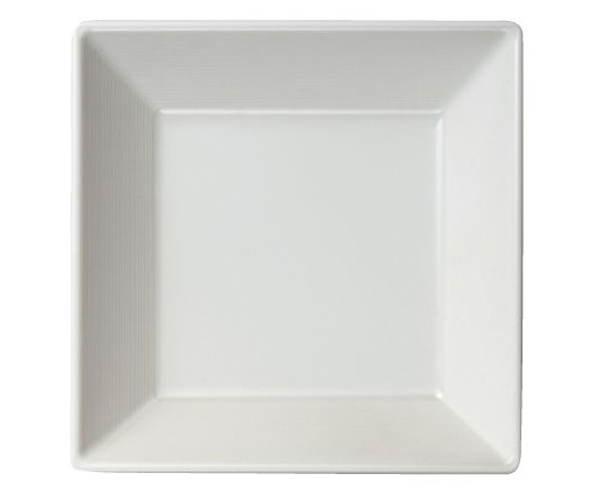 Daiwa 10cmスクエア皿 白 SS-50-W 1個(ご注文単位1個)【直送品】