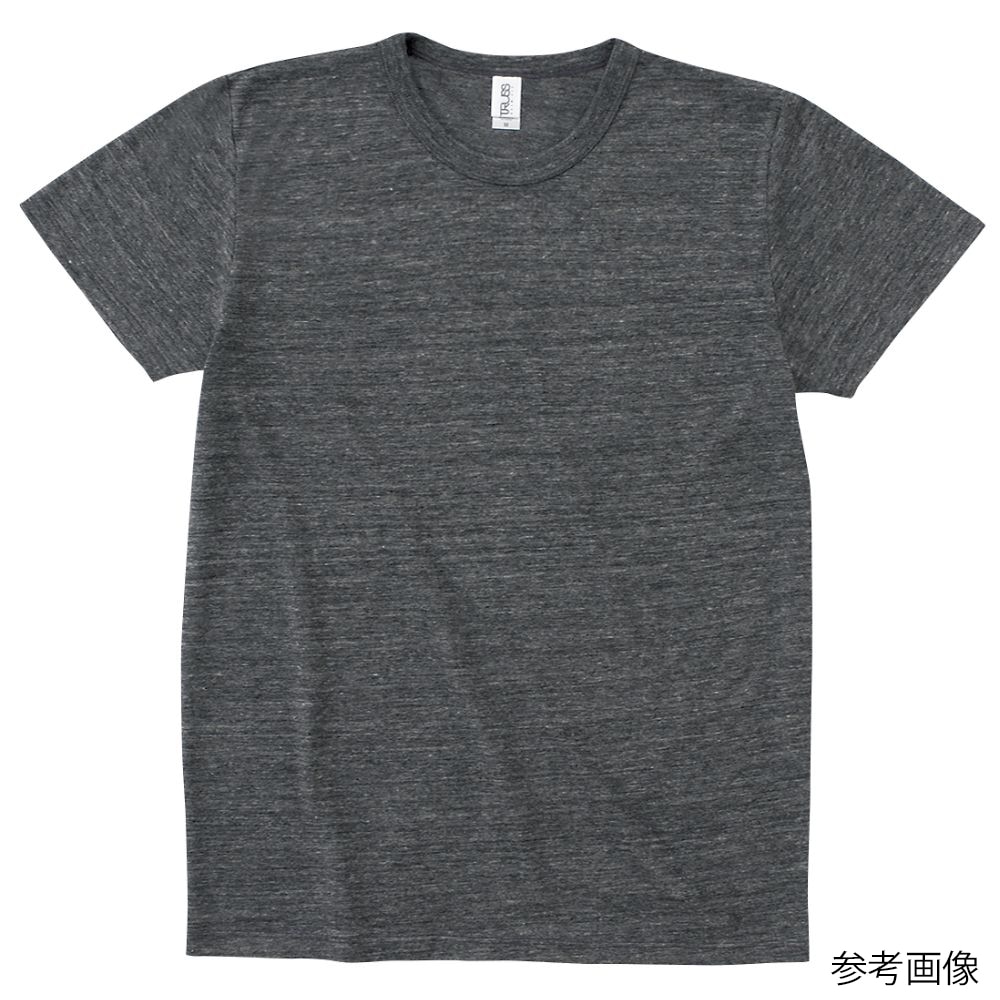 フェリック トライブレンドTシャツ ヘザーブラック L TCR112-HBK-L 1枚(ご注文単位1枚)【直送品】