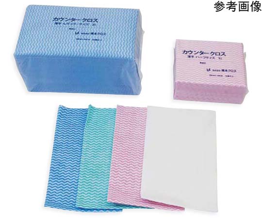橋本クロス カウンタークロス(ハーフ) 厚手 ホワイト 50枚×24袋入 1AW 1ケース(ご注文単位1ケース)【直送品】