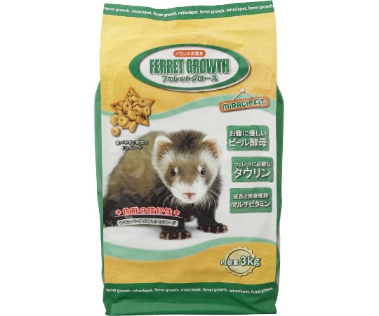 ニチドウ フェレットグロース 3kg  1パック（ご注文単位1パック）【直送品】