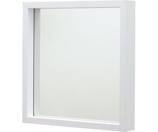 東谷 ミラーL ホワイト MU-034WH 1個（ご注文単位1個）【直送品】