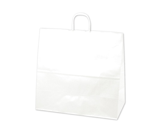 ササガワ 手提げ袋 白無地 440×210×430mm 50枚入 50-5600 1包（ご注文単位1包）【直送品】