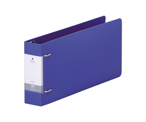 LIHITLAB リクエスト D型リングファイル 8青 G2239 G2239-8 1冊(ご注文単位1冊)【直送品】