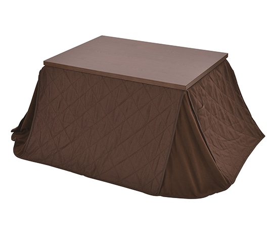 山善(YAMAZEN) 家具調こたつ&こたつ布団セット 105×75cm WEX-HD105H4N-FSET 1セット(ご注文単位1セット)【直送品】