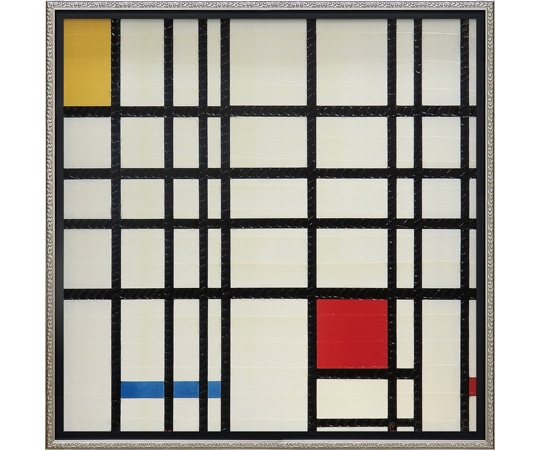 ユーパワー ピエト モンドリアン｢コンポジション イエロー､ブルー&レッド｣ PM-10021 1個（ご注文単位1個）【直送品】