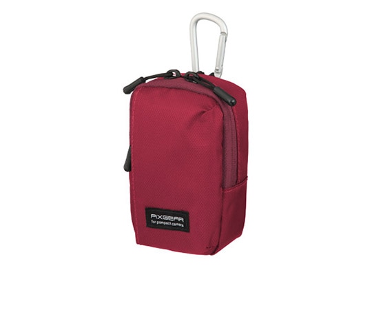 ハクバ写真産業 ピクスギア DP01 カメラポーチ M カーマインレッド SPG-DP01CPMRD 1個（ご注文単位1個）【直送品】