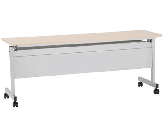 カグクロ ニュースタッキングテーブル 幕板付 W1800×D450×H700mm メープル NTF-1845-P-MP 1台(ご注文単位1台)【直送品】