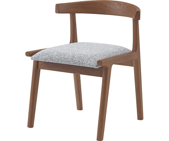 東谷 ヘンリー ダイニングチェア グレー HOC-541GYB 1個（ご注文単位1個）【直送品】