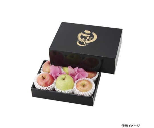 ヤマニパッケージ 贈答箱 こだわりの黒(小) 50枚 L-2218 1ケース（ご注文単位1ケース）【直送品】