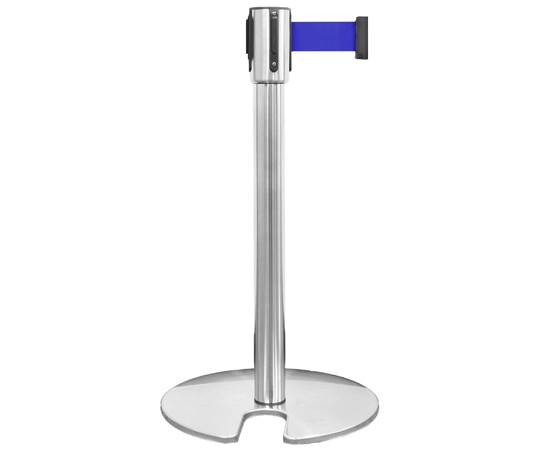 大和産業 自動ロック付きベルトパーテーション ロータイプ ベルト色:青 BLTNL-BU 1本(ご注文単位1本)【直送品】